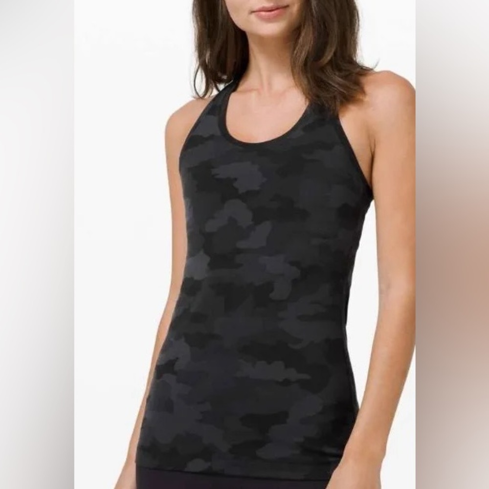 Lululemon Cool Racerback camo Tank